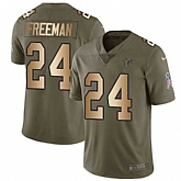Nike Falcons 24 Devonta Freeman Olive Gold Salute To Service Limited Jersey Dzhi,baseball caps,new era cap wholesale,wholesale hats